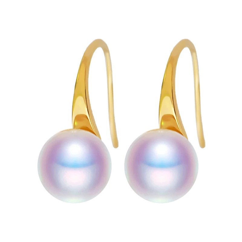 Pearl hook earrings